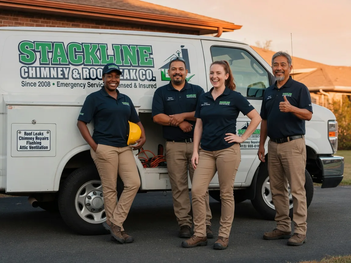 Chimney flashing repair company in Rhodes, IA
